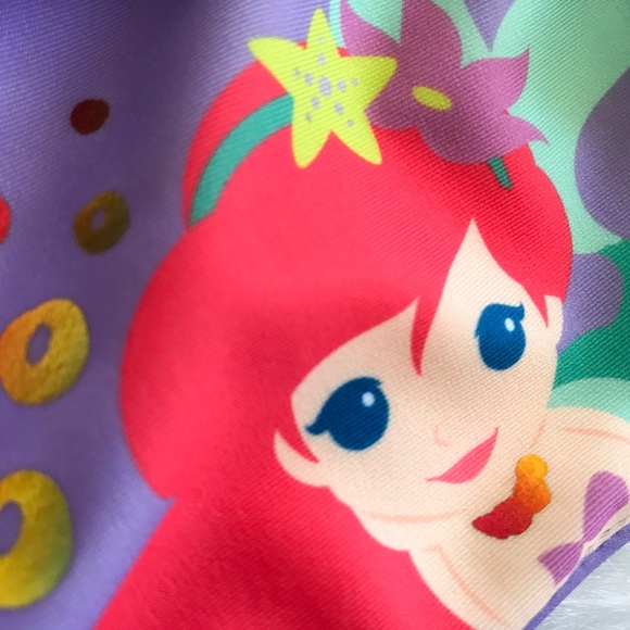 NWT Disney Little Mermaid Two Piece Swimsuit - Picture 4 of 4